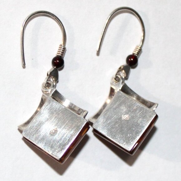 Sterling Silver Copal Earrings - Picture 3 of 5